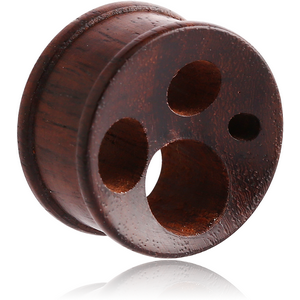 ORGANIC WOODEN PLUG BLACK -SONO PAW
