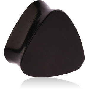 ORGANIC IRON PLUG DOUBLE FLARED - TRIANGULAR