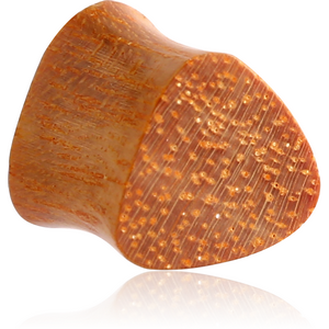 ORGANIC WOODEN PLUG JACKFRUIT TRIANGULAR DOUBLE FLARED