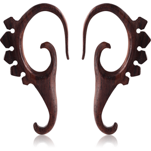 ORGANIC WOODEN CLAW BLACK -SONO
