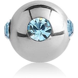 SURGICAL STEEL JEWELLED SATELLITE MICRO BALL