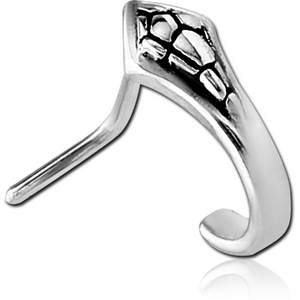 SURGICAL STEEL KOOL KATANA 90 DEGREE WRAP AROUND NOSE STUD