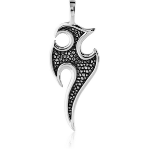 SURGICAL STEEL KOOL KATANA PENDANT - TRIBLE