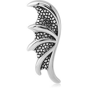 SURGICAL STEEL KOOL KATANA PENDANT - DRAGON WING