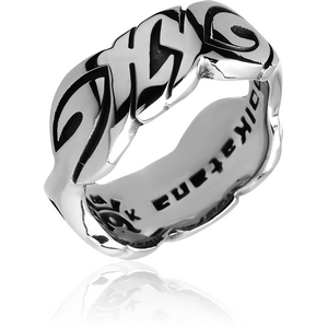 SURGICAL STEEL KOOL KATANA RING - TRIBLE