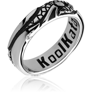 SURGICAL STEEL KOOL KATANA RING