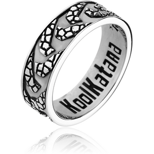 SURGICAL STEEL KOOL KATANA RING