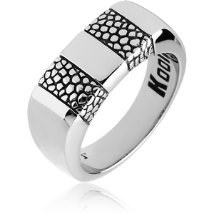 SURGICAL STEEL KOOL KATANA RING