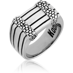 SURGICAL STEEL KOOL KATANA RING