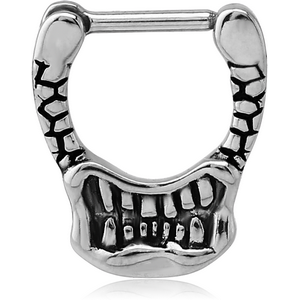 SURGICAL STEEL KOOL KATANA SEPTUM CLICKER - MOUTH