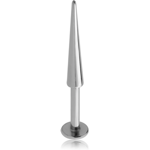 SURGICAL STEEL LABRET WITH LONG CONE