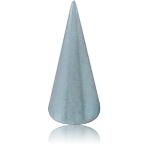 ANODISED SURGICAL STEEL MICRO LONG CONE