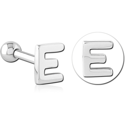 SURGICAL STEEL TRAGUS MICRO BARBELL - E