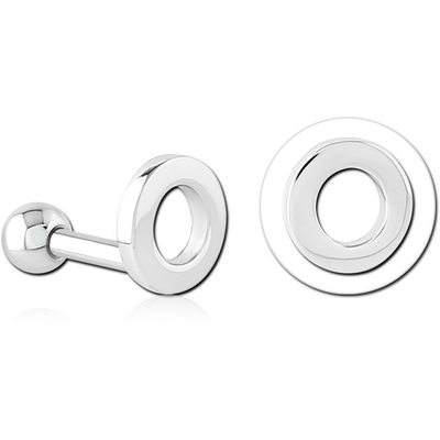SURGICAL STEEL TRAGUS MICRO BARBELL - O