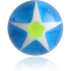 UV ACRYLIC GLITTERING MURANO MICRO BALL