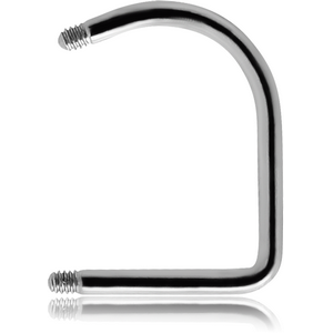 SURGICAL STEEL MICRO LIP HOOP PIN