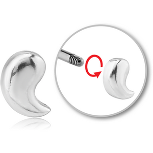 SURGICAL STEEL MICRO THREADED ATTACHMENT - APOSTROPHE