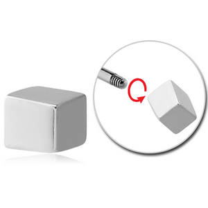 SURGICAL STEEL MICRO ATTACHMENT FOR 1.2MM THREADED PINS - SQUARE