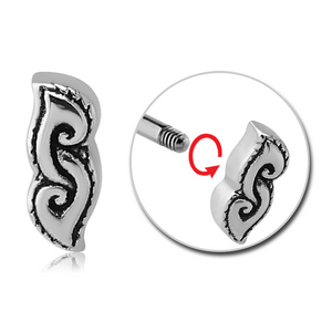 SURGICAL STEEL MICRO ATTACHMENT FOR 1.2MM THREADED PINS - FILIGREE