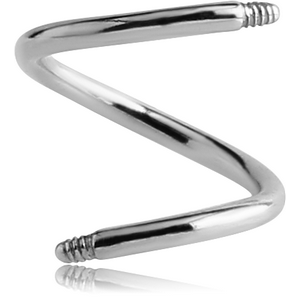 SURGICAL STEEL MICRO BODY SPIRAL PIN