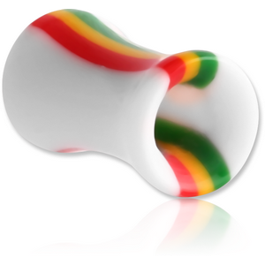 UV RASTA DOUBLE FLARED TUNNEL