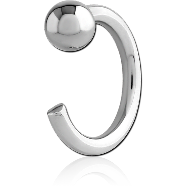 SURGICAL STEEL OPEN CLAW EARRING