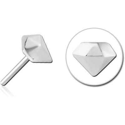 SURGICAL STEEL THREADLESS ATTACHMENT - DIAMOND