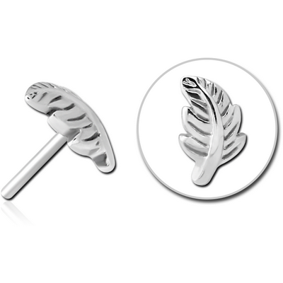 SURGICAL STEEL THREADLESS ATTACHMENT - LEAF