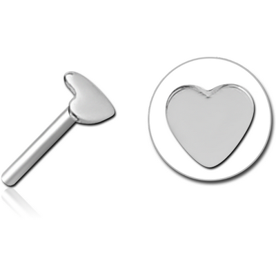 SURGICAL STEEL THREADLESS ATTACHMENT - HEART