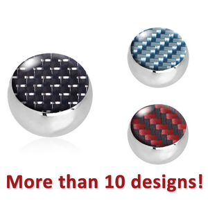 SURGICAL STEEL CARBON FIBER BALL
