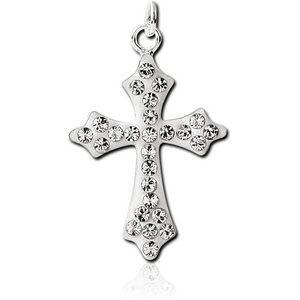 STERLING SILVER 925 JEWELLED PENDANT