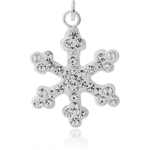 STERLING SILVER 925 JEWELLED PENDANT