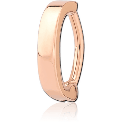 ROSE GOLD PVD COATED SURGICAL STEEL BELLY CLICKER