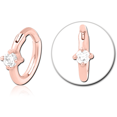 ROSE GOLD PVD COATED SURGICAL STEEL JEWELLED MULTI PURPOSE CLICKER