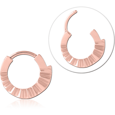ROSE GOLD PVD COATED SURGICAL STEEL MULTI PURPOSE CLICKER