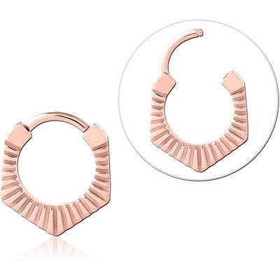 ROSE GOLD PVD COATED SURGICAL STEEL MULTI PURPOSE CLICKER