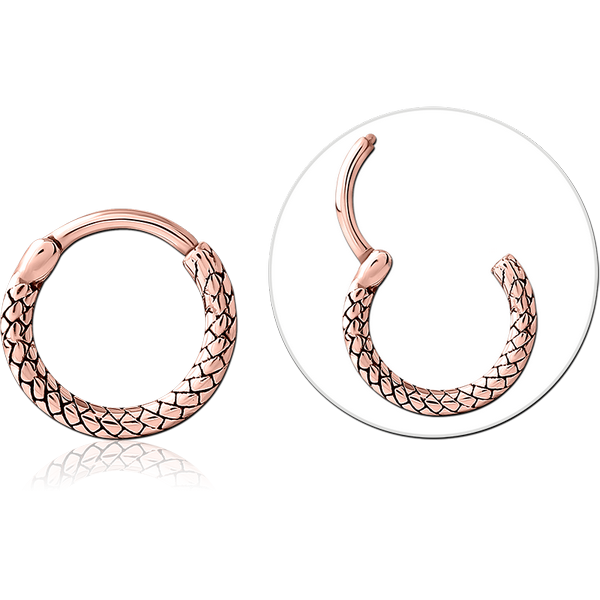 ROSE GOLD PVD COATED SURGICAL STEEL MULTI PURPOSE CLICKER