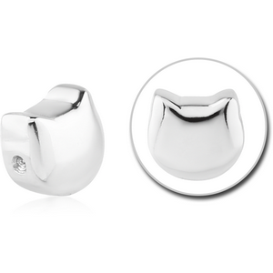 SURGICAL STEEL ATTACHMENT FOR BALL CLOSURE RING - KITTY