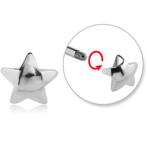 SURGICAL STEEL ATTACHMENT FOR 1.6 MM THREADED PIN - STAR