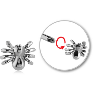 SURGICAL STEEL ATTACHMENT FOR 1.6 MM THREADED PIN - SPIDER
