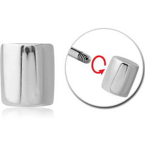 SURGICAL STEEL ATTACHMENT FOR 1.6 MM THREADED PINS - BAR
