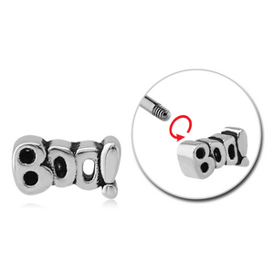 SURGICAL STEEL ATTACHMENT FOR 1.6 MM THREADED PINS - BOO