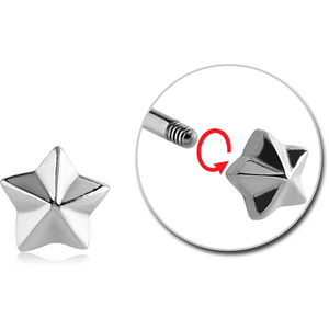SURGICAL STEEL ATTACHMENT FOR 1.6 MM THREADED PINS - NAUTICAL STAR