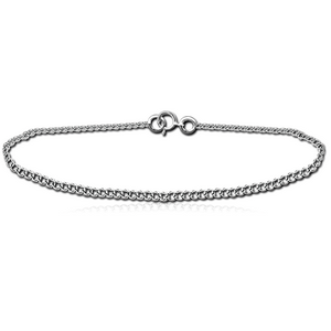 STERLING SILVER 925 JOINT CHAIN BRACELET