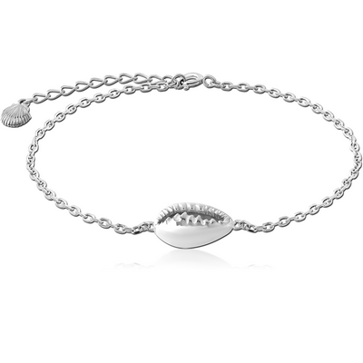 SURGICAL STEEL BRACELET - SHELL