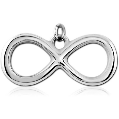 SURGICAL STEEL DANGLING CHARM - INFINITY