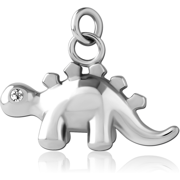 SURGICAL STEEL JEWELLED CHARM