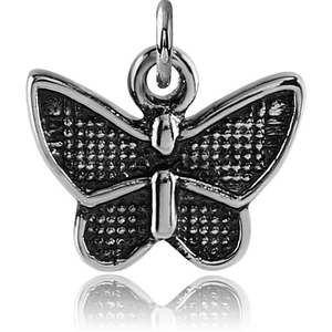 SURGICAL STEEL CHARM - BUTTERFLY