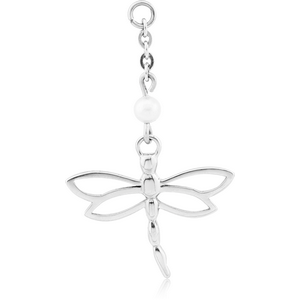 SURGICAL STEEL CHARM - DRAGONFLY