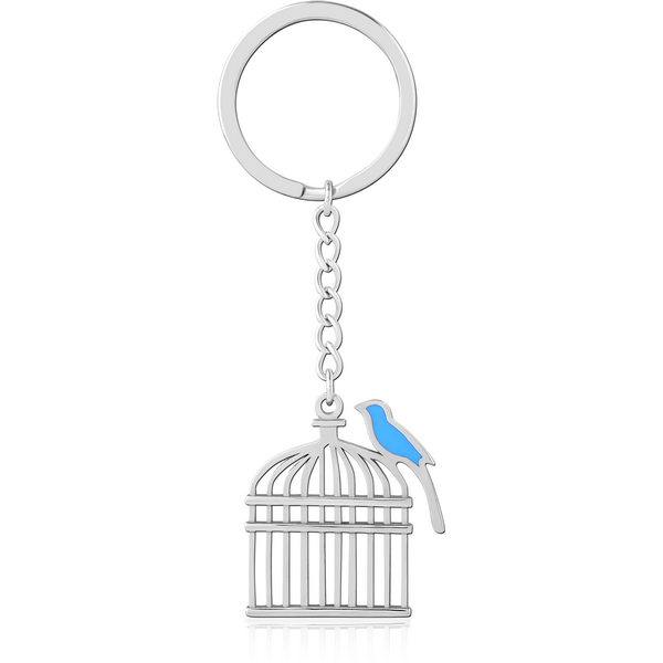 SURGICAL STEEL CHARM WITH STEEL LOCKER